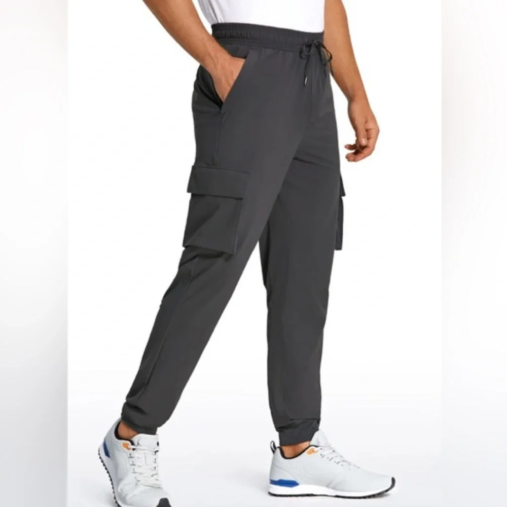 New Brooklyn Cloth Comfort Stretch Fleece Sweatpants Cargo Pocket Men’s <<238>>